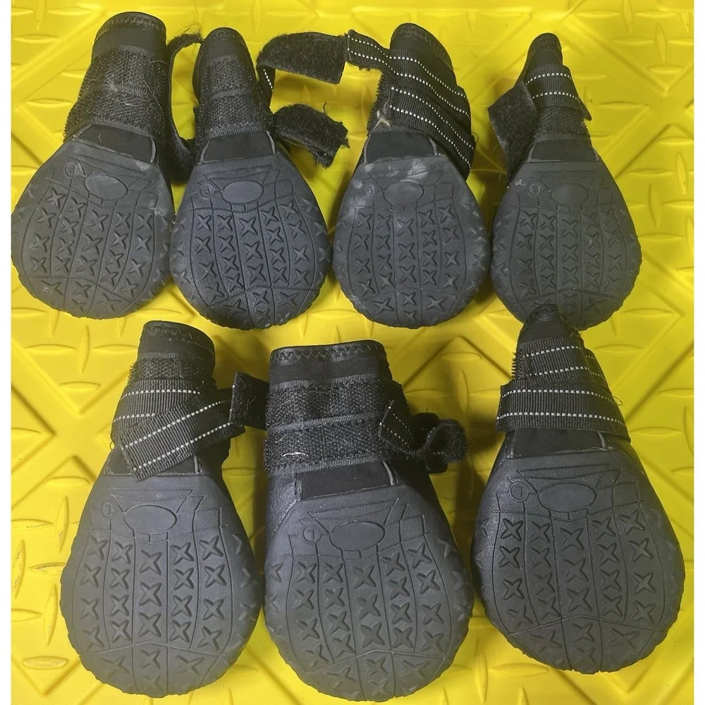 Magic Cindy All Weather‎ Dog Shoes Lot